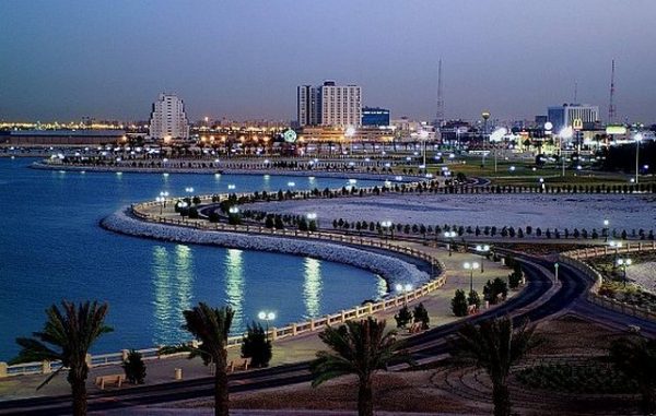 موقع الدمام في المملكة