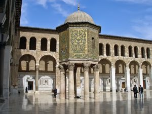 المسجد الاموي وتاريخه العريق
