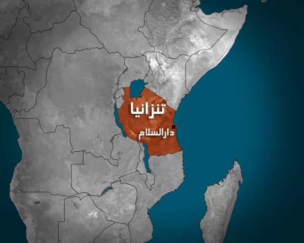 تعرف علي موقع تنزانيا